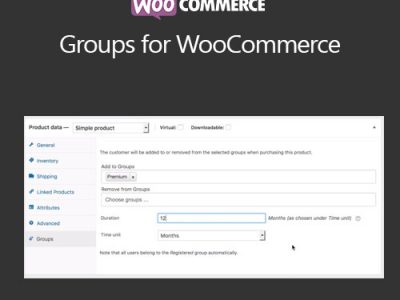 WooCommerce Groups for WooCommerce