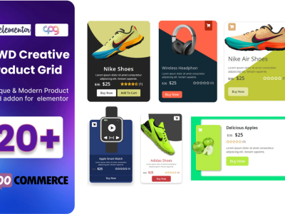 WooCommerce Product Grid addon for elementor