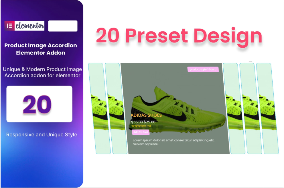 WooCommerce Product Image Accordion Addon