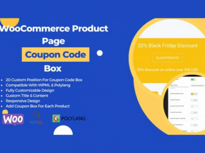 WooCommerce Product Page Coupon Box