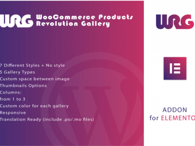 WooCommerce Products Revolution Gallery