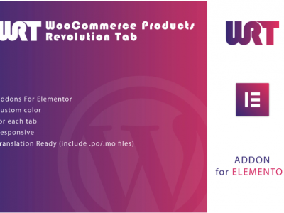 WooCommerce Products Revolution Tab for Elementor