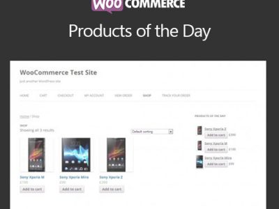 WooCommerce Products of the Day