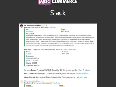 WooCommerce Slack
