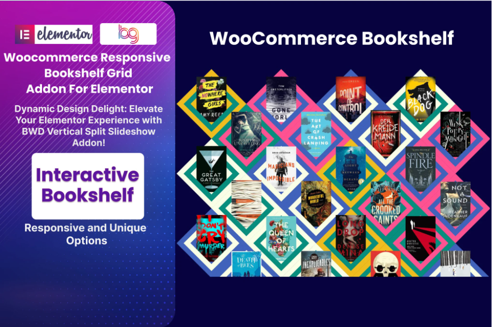 Woocommerce Responsive Bookshelf Grid Addon