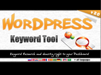 WordPress Keyword Tool Plugin