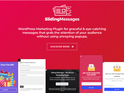 WordPress Marketing Plugin – Sliding Messages