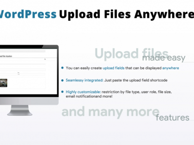 WordPress Upload Files Anywhere