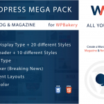 Wordpress Mega Pack for WPBakery, News-Blog