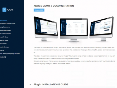 X Docs Wordpress Product Documentation Creator