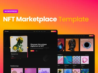 Xchain – NFT Marketplace Elementor Po Template Kit