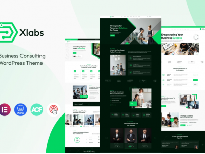 Xlab – Business Consulting WordPress Theme