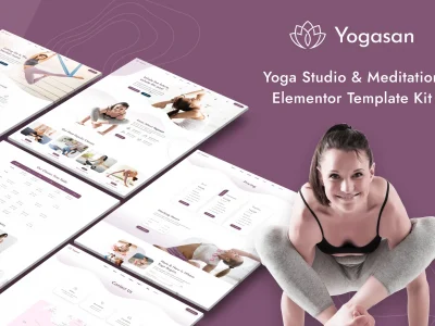 Yogasan - Yoga Studio & Meditation Elementor Template Kit