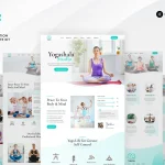 Yogashala - Yoga & Meditation Elementor Template Kit