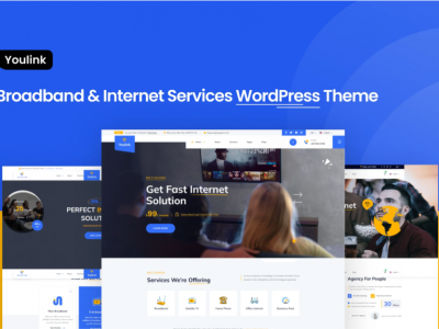 Youlink - Broadband & Internet WordPress Theme