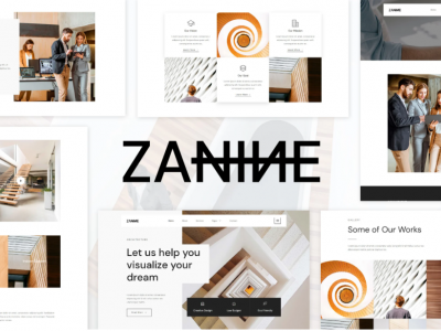 Zanine - Architecture Agency Elementor Template Kit