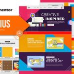 Zenius - Colorful Branding Agency Elementor Template Kit