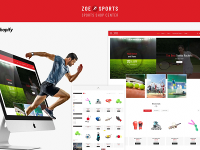 Zoe - Sport Store Shopify Theme