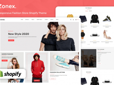 Zonex Multipurpose E-commerce Shopify Template