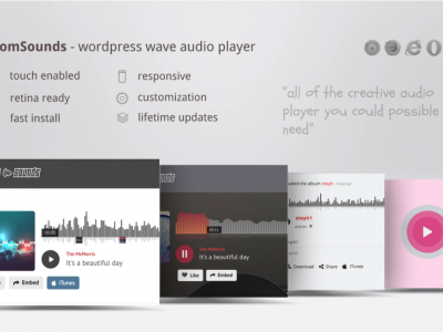 ZoomSounds - WordPress Wave Audio Player