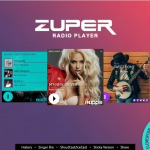 Zuper - Shoutcast Icecast Radio Player - Elementor