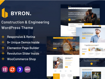 Byron | Construction and Engineering WP Theme