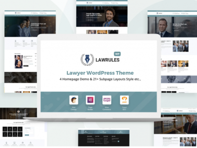 Lawrules | Lawyer WordPress Theme