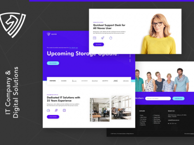 Novos | IT Company & Digital Solutions Wordpress
