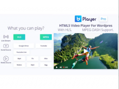 bzplayer Pro – Live Streaming Player WordPress Plugin