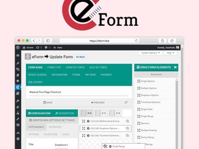 eForm – WordPress Form Builder