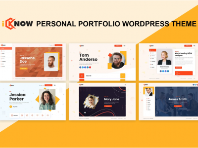 iKnow - Personal Portfolio WordPress Theme