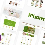 iPharm - Online Pharmacy Woocommerce Elementor Template Kit