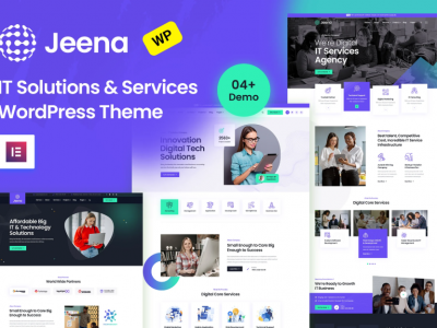Jeena | IT Solutions & Technology WordPress Theme