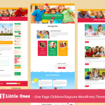 Little Ones - One Page Children/Daycare WordPress