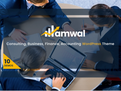 Amwal | Consulting Finance WordPress Theme