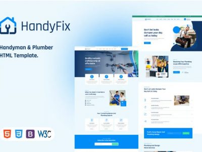 Handyfix – Handyman & Plumber HTML Template
