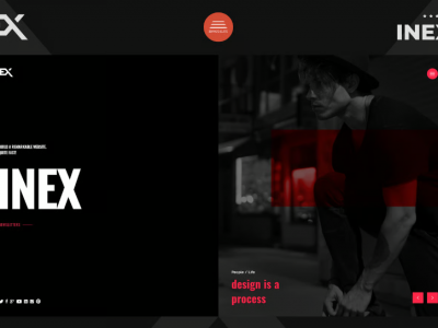 Inex - Creative Coming Soon Template