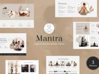 Mantra - Yoga Fitness WordPress Theme