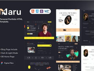 Maru – Personal Portfolio Websites
