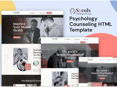 Sycols - Psychology Counseling HTML Template