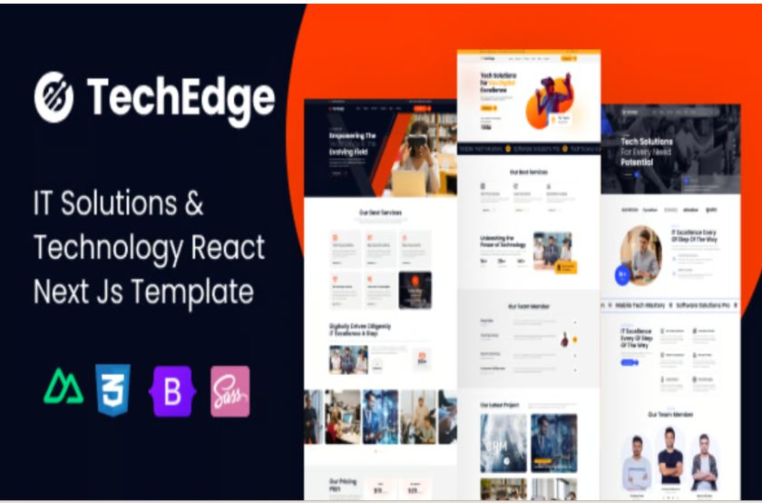 TechEdge - IT Solutions & Technology Vue Nuxt Js