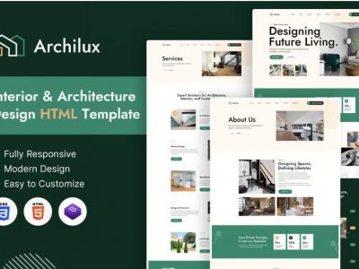 Archilux | Interior & Architecture HTML Template