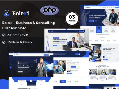 Eolexi – Business & Consulting PHP Template