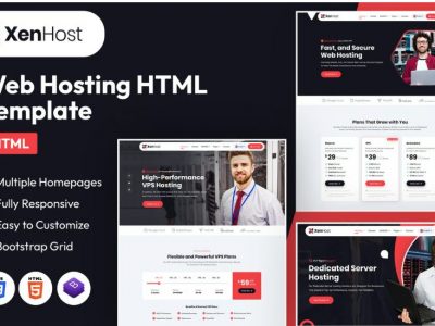XenHost | Web Hosting HTML Template