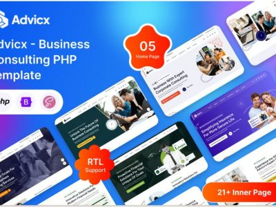 Advicx - Business Consulting PHP Template