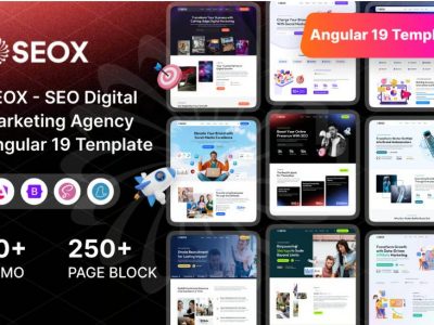 SEOX - Angular 19 SEO & Digital Marketing Agency