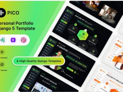 Pico - Django Personal Portfolio Template