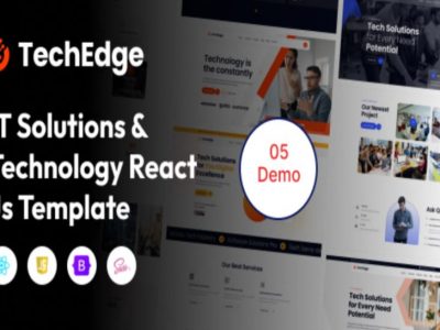 TechEdge - IT Solutions & Technology React Js
