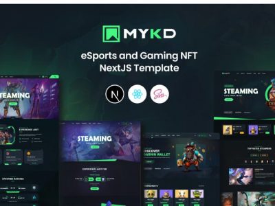 NextJS eSports and Gaming NFT Template