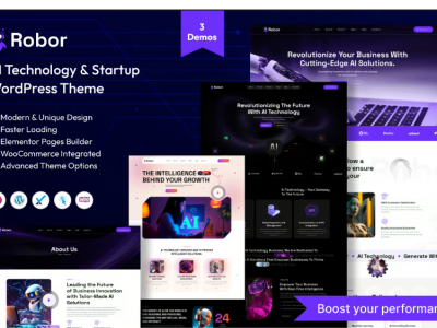 Robor – AI and Automation Integration WordPress Th